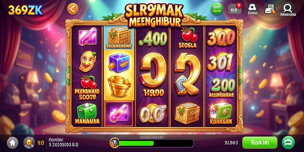 Tampilan screenshot menarik dari gameplay Slot 369ZK.