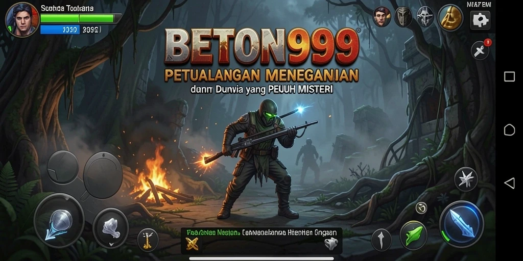 Tampilan gameplay BETON999 yang menawan dan mendebarkan.