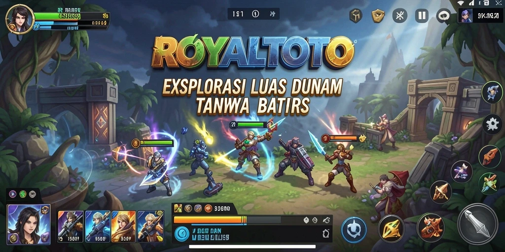 Tampilan gameplay ROYALTOTO yang menakjubkan dalam dunia Open World.